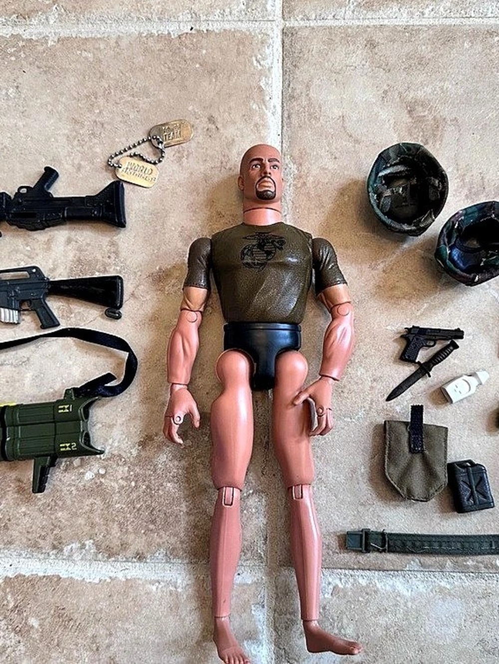 Hasbro G.I. Joe 1/6 Scale 12" Figure 1996 Loose Lot Accessories Helmets